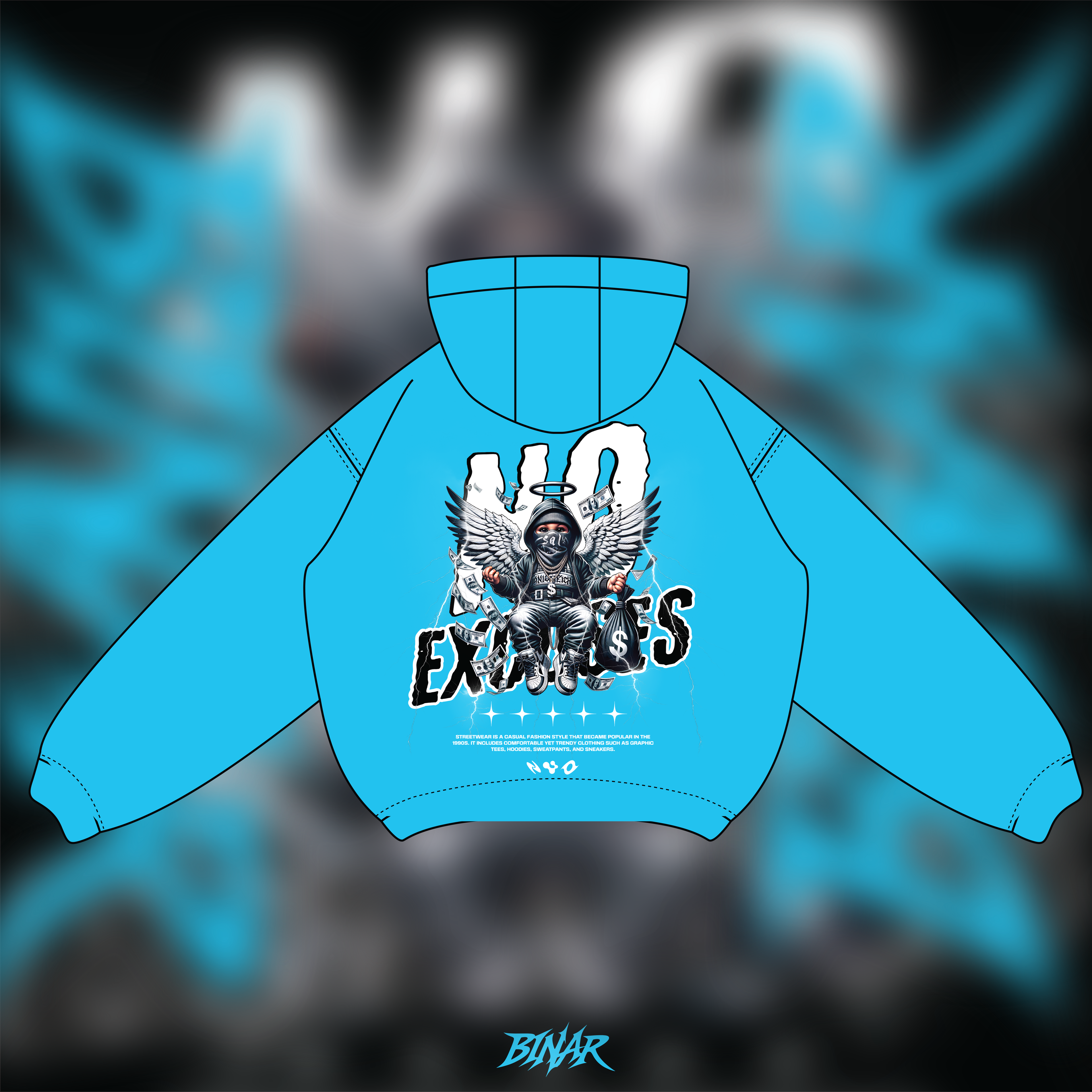 No Excuses Hoodie
